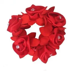 SD® Diamond Rose hårelastik.